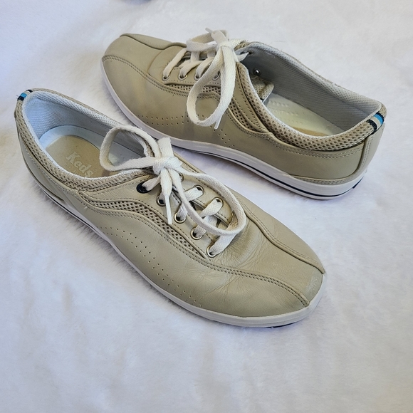 Keds Shoes Keds Spirit Ubal Stone Beige Leather Sneaker Poshmark